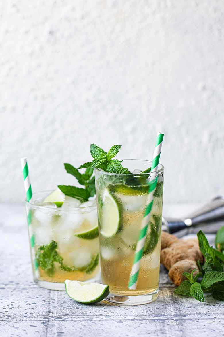 Ginger Mojito Mocktail