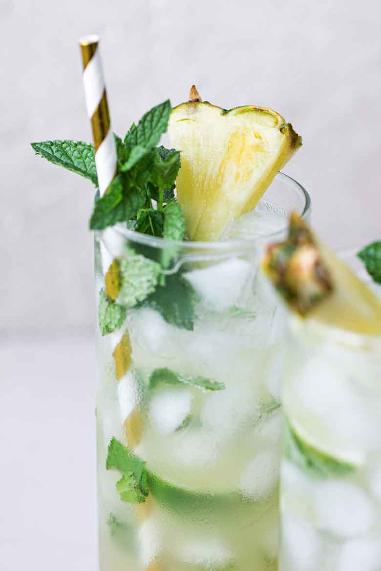 Pineapple Mojito Mocktail