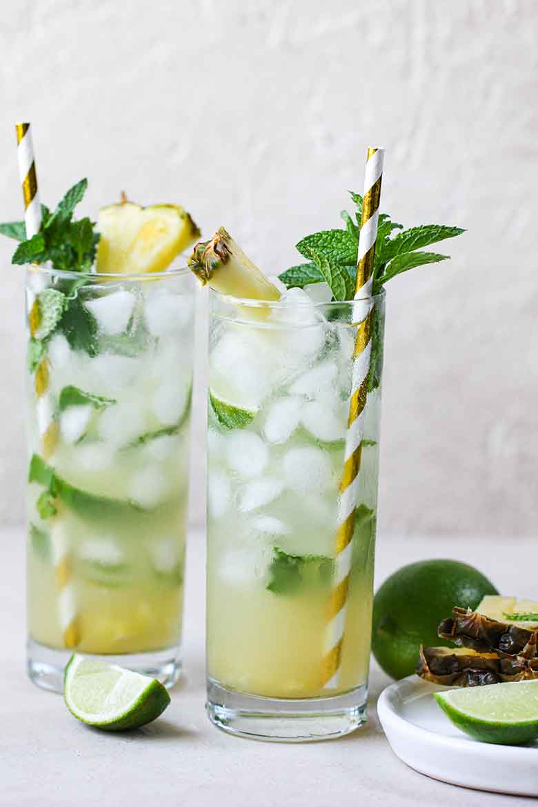 Pineapple Mojito Mocktail