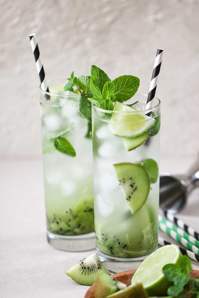 Kiwi Mojito Mocktail