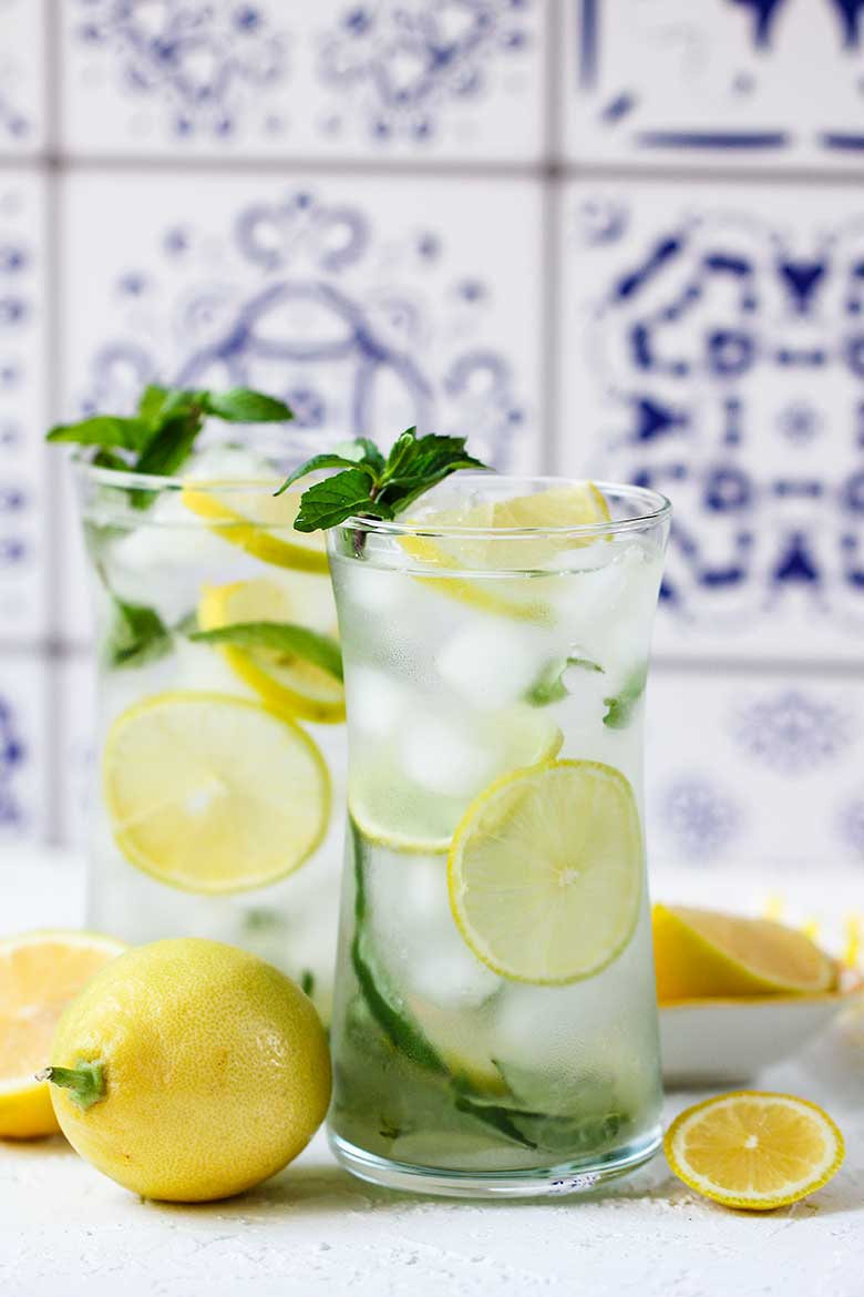 Lemon Mojito Mocktail